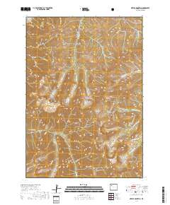 Needle Mountain 2017 topographic map thumbnail