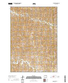 Negro Butte 2017 topographic map thumbnail