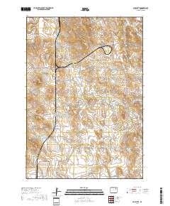 Neil Butte 2017 topographic map thumbnail