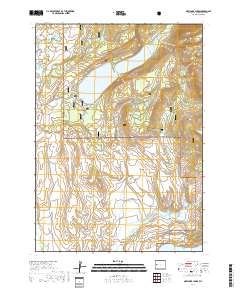 New Fork Lakes 2017 topographic map thumbnail