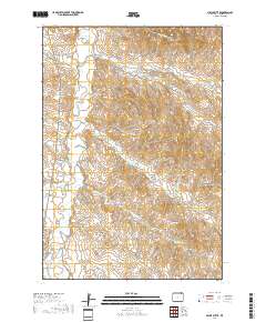 Nipple Butte 2017 topographic map thumbnail