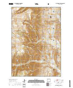 North Bennett Creek 2017 topographic map thumbnail