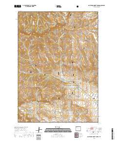 North Fork Pickett Creek 2018 topographic map thumbnail