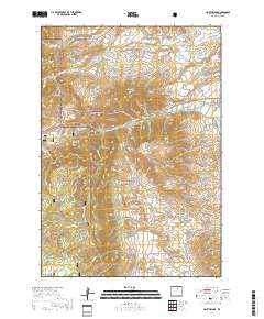 North Ridge 2017 topographic map thumbnail