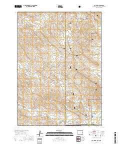 Oat Creek 2017 topographic map thumbnail