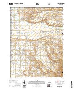 Oberg Ranch 2017 topographic map thumbnail