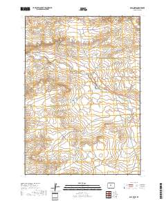 Ocla Draw 2017 topographic map thumbnail
