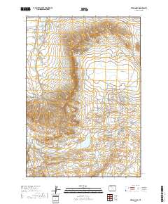 Oregon Basin 2017 topographic map thumbnail