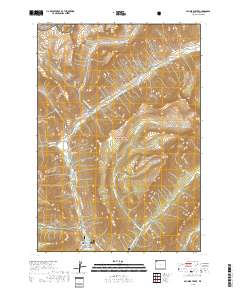 Pahaska Tepee 2018 topographic map thumbnail