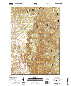 Parmlee Canyon 2017 topographic map thumbnail