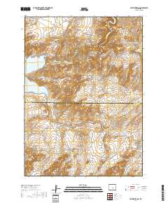 Pathfinder Dam 2017 topographic map thumbnail