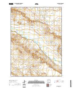 Pavillion SE 2017 topographic map thumbnail