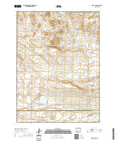 Picket Lake 2017 topographic map thumbnail