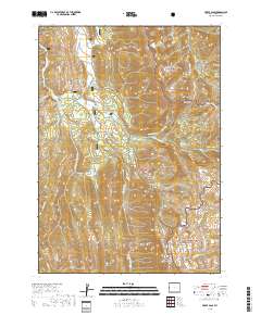 Pickle Pass 2018 topographic map thumbnail