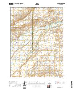 Pierce Reservoir 2017 topographic map thumbnail