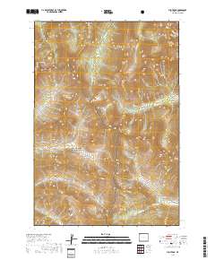 Pilot Peak 2017 topographic map thumbnail