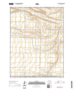 Pine Bluffs SW 2017 topographic map thumbnail