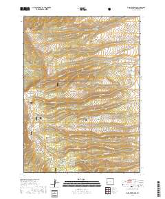 Pine Grove Ridge 2017 topographic map thumbnail