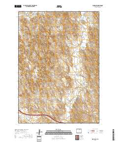 Pine Gulch 2017 topographic map thumbnail
