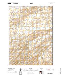 Pine Mountain SW 2017 topographic map thumbnail