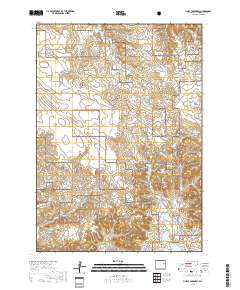 Piney Canyon SW 2018 topographic map thumbnail