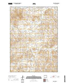 Piney Creek 2017 topographic map thumbnail
