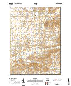 Pinto Creek 2017 topographic map thumbnail