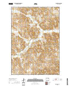 Pitch Draw 2018 topographic map thumbnail