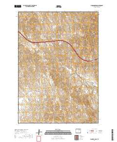 Ploessers Draw 2017 topographic map thumbnail