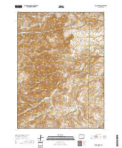 Poe Mountain 2017 topographic map thumbnail