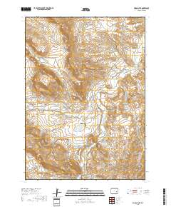 Poison Lake 2017 topographic map thumbnail