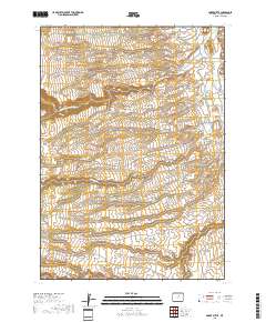 Poker Butte 2018 topographic map thumbnail