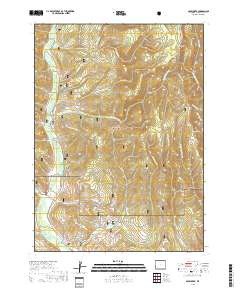 Pole Creek 2018 topographic map thumbnail