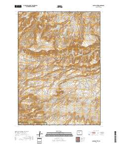 Potato Butte 2017 topographic map thumbnail