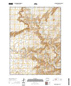 Powder Mountain NE 2017 topographic map thumbnail