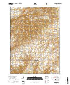 Protsmans Knob 2017 topographic map thumbnail