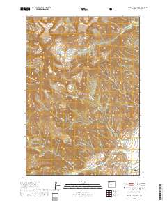 Ptarmigan Mountain 2017 topographic map thumbnail