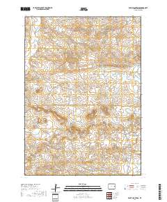 Rabbit Mountains 2017 topographic map thumbnail