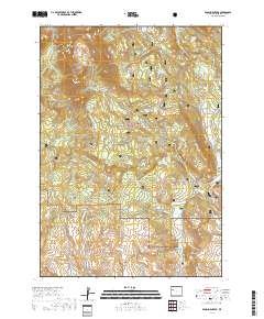 Ramshorn Peak 2017 topographic map thumbnail