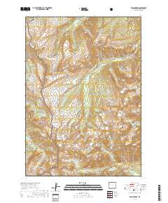 Ranger Peak 2017 topographic map thumbnail