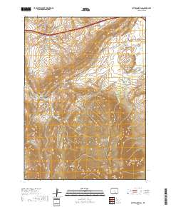 Rattlesnake Pass 2017 topographic map thumbnail