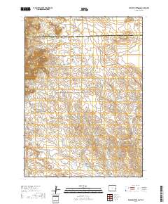 Rawhide Buttes East 2017 topographic map thumbnail