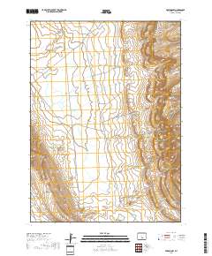 Rawlins NW 2017 topographic map thumbnail