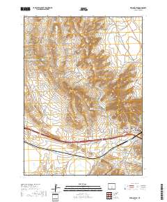 Rawlins Peak 2017 topographic map thumbnail