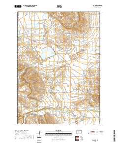 Ray Lake 2018 topographic map thumbnail