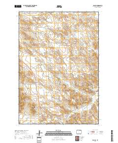Recluse 2017 topographic map thumbnail