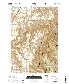 Red Canyon Creek 2017 topographic map thumbnail
