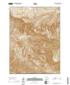 Red Creek Ranch 2017 topographic map thumbnail