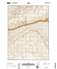 Red Desert SW 2017 topographic map thumbnail