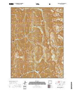 Red Top Mountain 2017 topographic map thumbnail